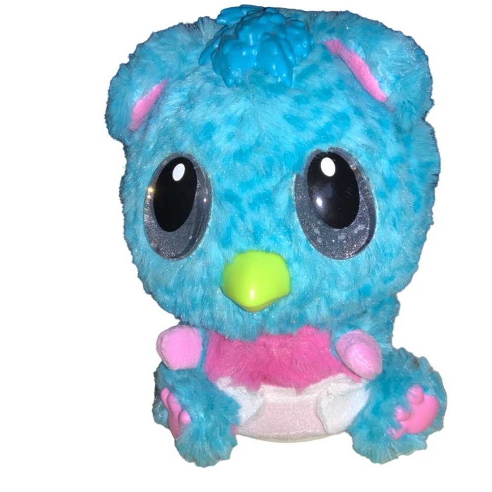 Hatchimals Hatchibabies 5" Interactive Pink Blue Chee Tree Bird Lights Sound